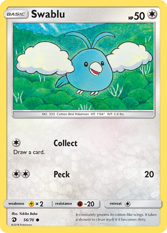 Swablu (56/70) [Sol y Luna: Majestad del Dragón] 