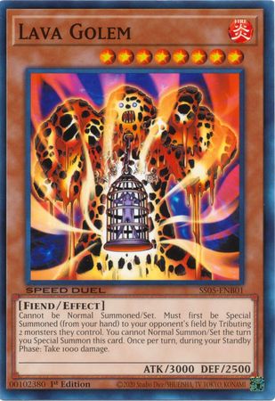 Gólem de Lava [SS05-ENB01] Común 
