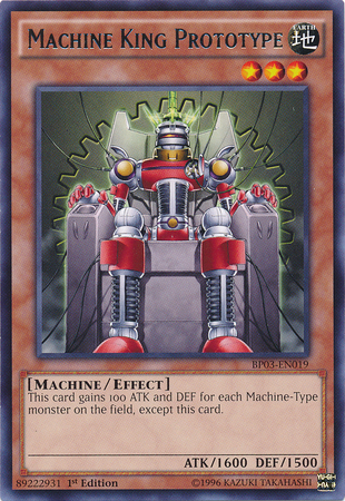 Prototipo de Machine King [BP03-EN019] Raro 