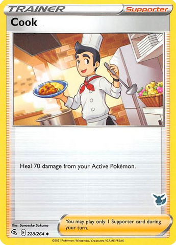 Cook (228/264) (Cubierta Eevee) [Battle Academy 2022] 