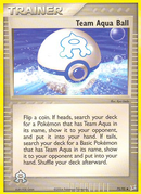 Equipo Aqua Ball (75/95) [EX: Equipo Magma vs Equipo Aqua] 