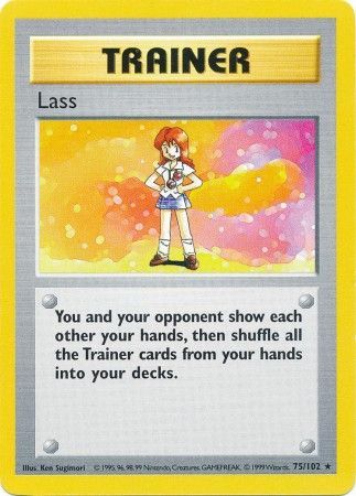 Lass (75/102) [Conjunto básico Shadowless Unlimited] 