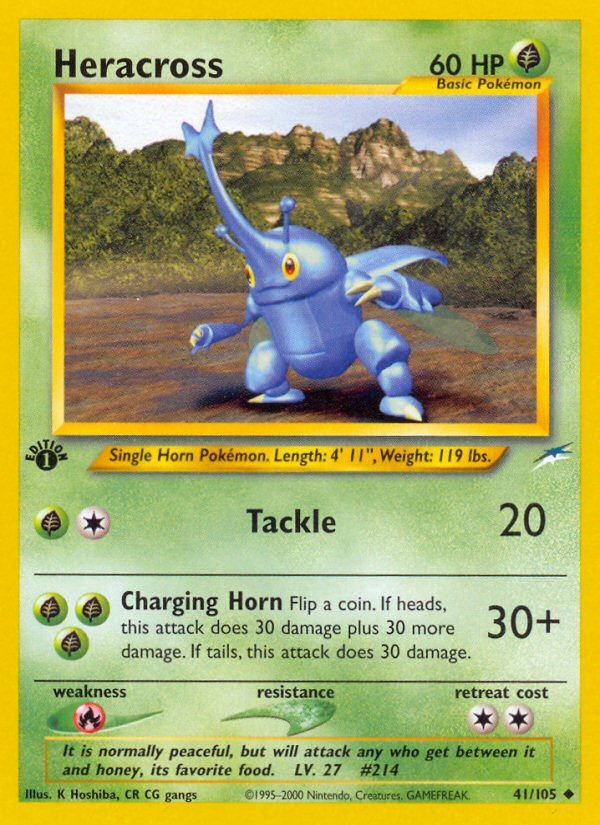Heracross (41/105) [Neo Destiny 1.ª edición] 