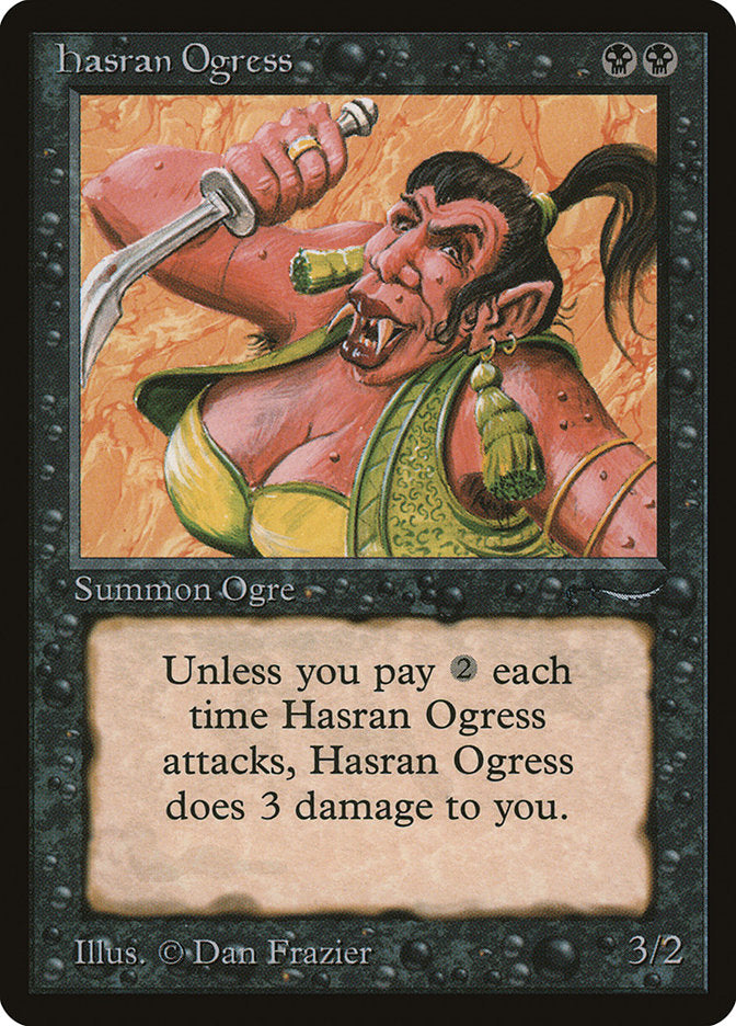 Hasran Ogress (coste de maná oscuro) [Las mil y una noches] 