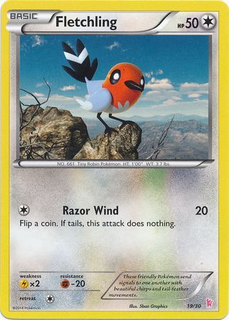 Fletchling (19/30) [XY: Kit de entrenador - Sylveon] 