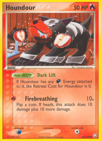 Houndour (60/109) [EX: El regreso del Equipo Rocket] 