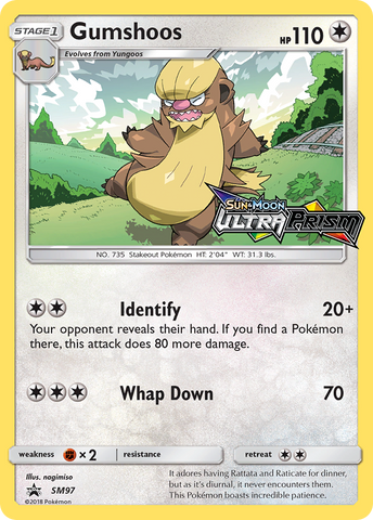 Gumshoos (SM97) [Sol y Luna: Promociones de Black Star] 