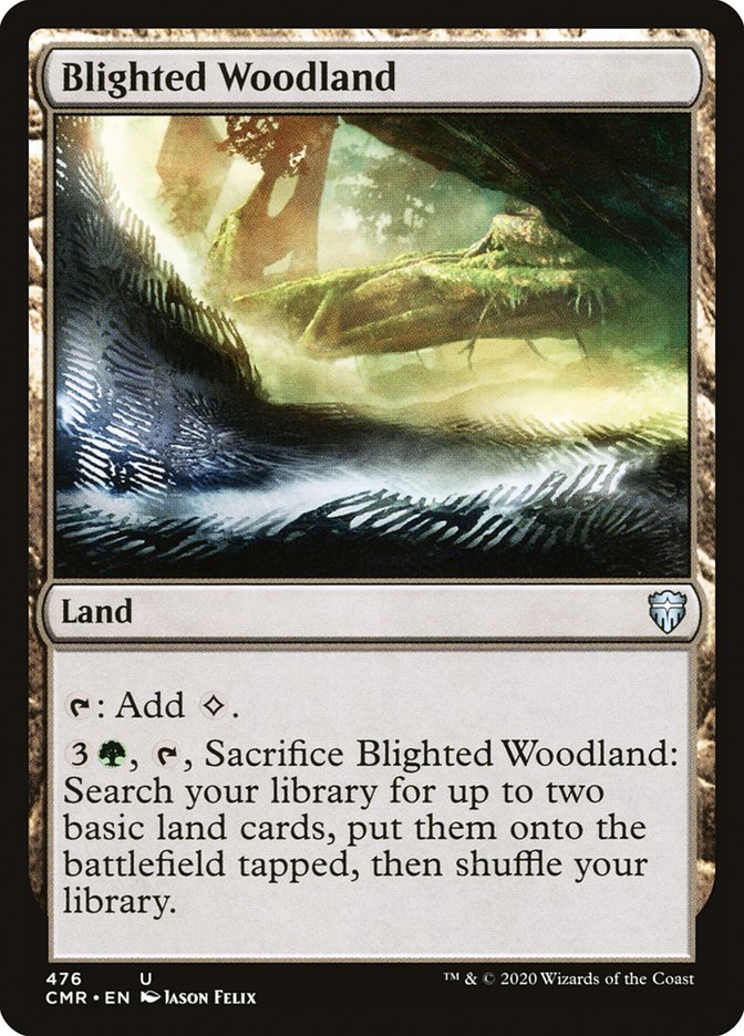 Bosque arruinado [Commander Legends] 