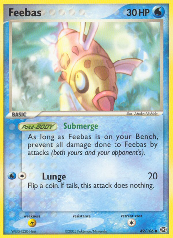Feebas (49/106) [EX: Esmeralda] 