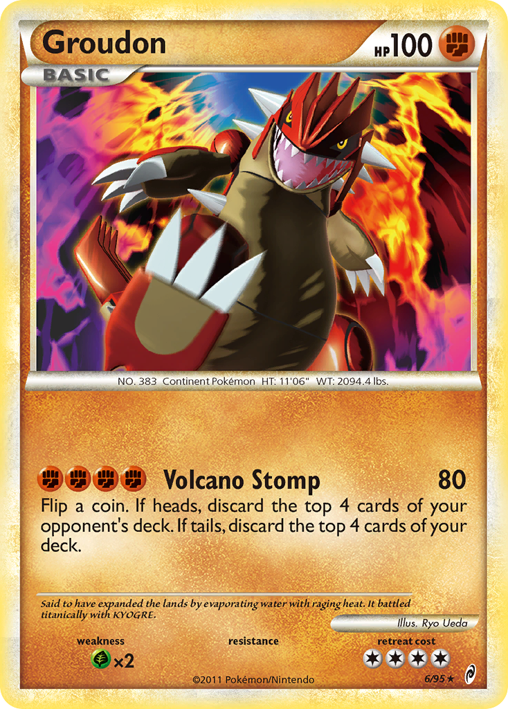 Groudon (6/95) [HeartGold y SoulSilver: Call of Legends] 