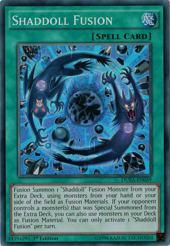 Fusión Shaddoll [DUEA-EN059] Súper Raro 