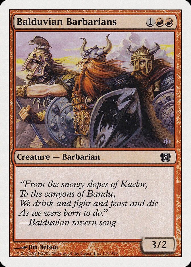 Bárbaros Balduvianos [Octava Edición] 