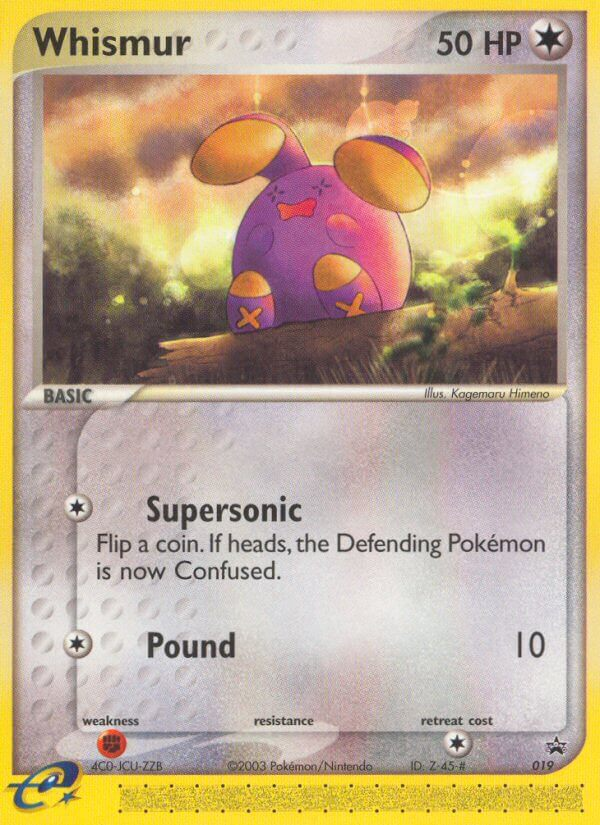 Whismur (019) [Nintendo: Promociones de Black Star] 
