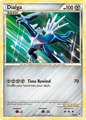 Dialga (3/95) [HeartGold y SoulSilver: Call of Legends] 