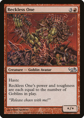 Reckless One [Mazos de duelo: Elfos contra Goblins] 