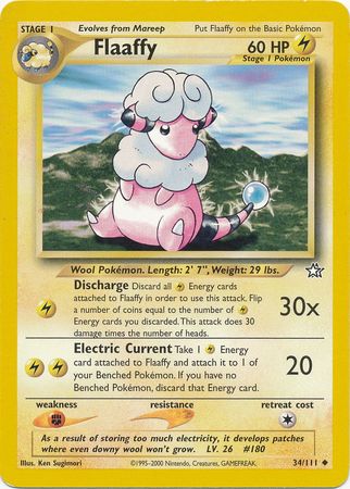 Flaaffy (34/111) [Neo Génesis Ilimitado] 