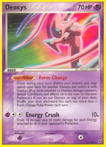 Deoxis (17/107) [EX: Deoxis] 