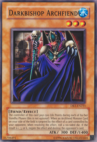 Archidemonio Obispo Oscuro [DR1-EN231] Común 