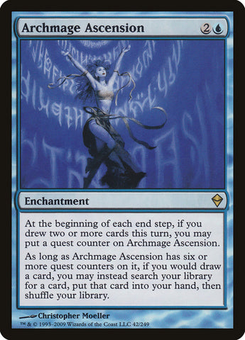 Ascensión del Archimago [Zendikar] 