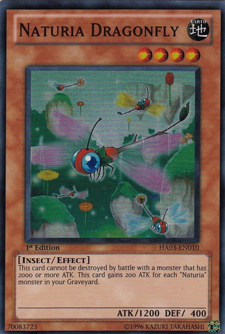 Libélula Naturia [HA03-EN010] Súper Rara 