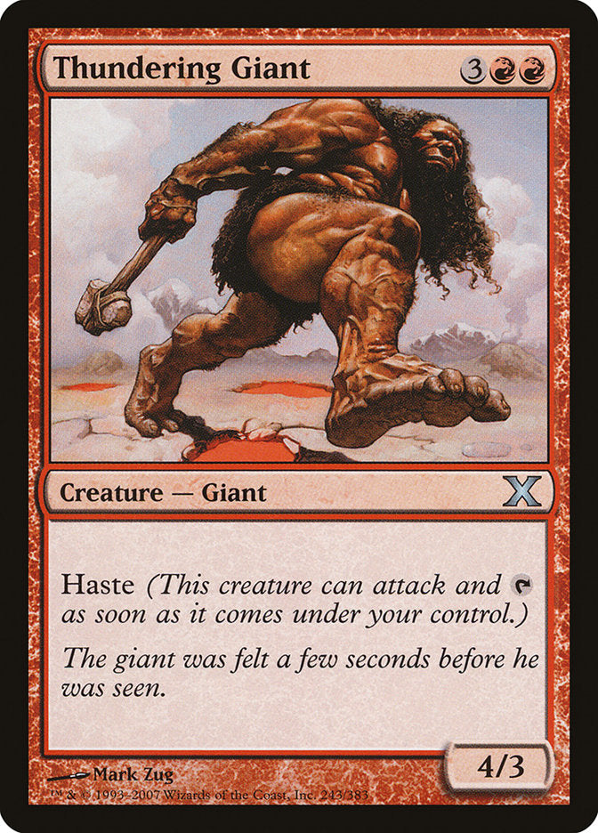 Gigante atronador [Décima edición] 