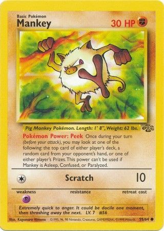Mankey (55/64) [Selva ilimitada] 