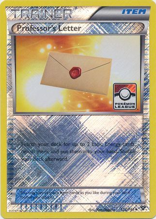Carta del profesor (123/146) (Promoción de liga) [XY: Conjunto básico] 