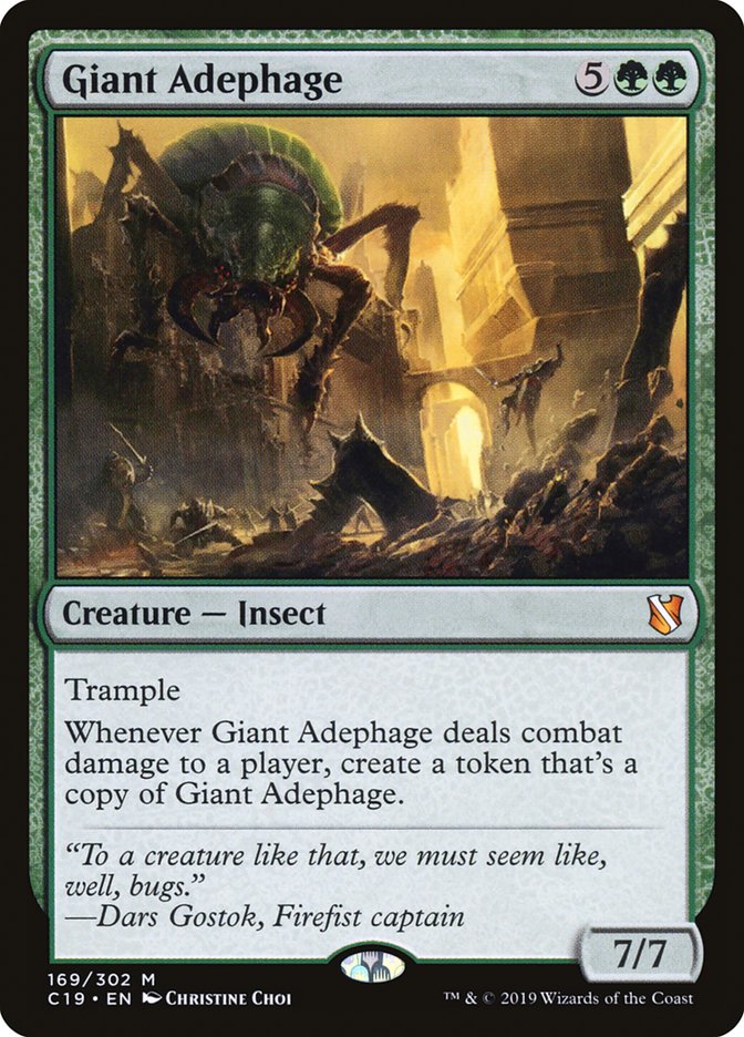 Adefago gigante [Commander 2019] 