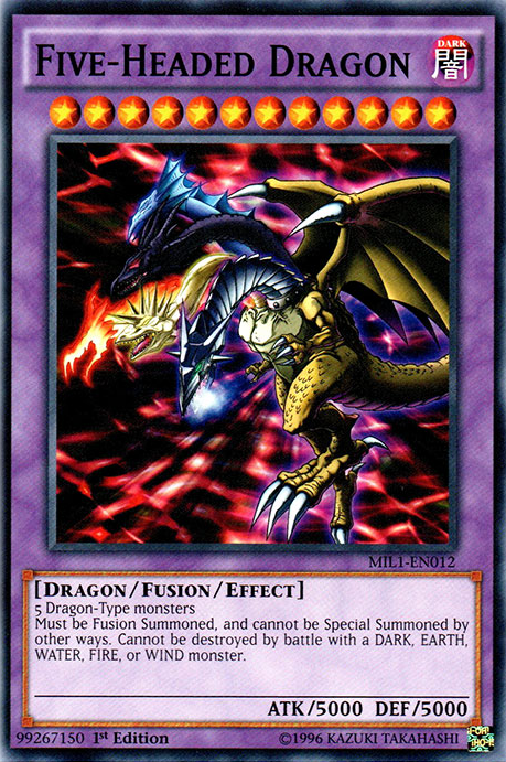 Dragón de Cinco Cabezas [MIL1-EN012] Común 
