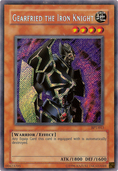 Gearfried el Caballero de Hierro [BPT-012] Secreto Raro 