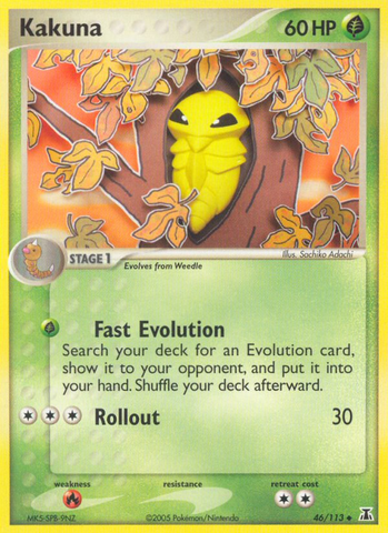 Kakuna (46/113) [EX: Especie Delta] 