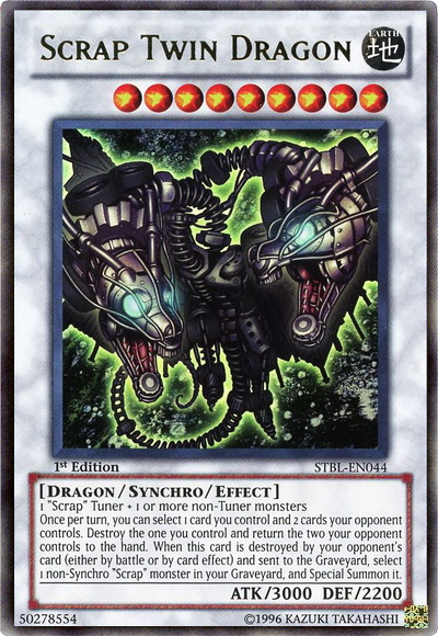 Dragón Gemelo Chatarra [STBL-EN044] Ultra Raro 