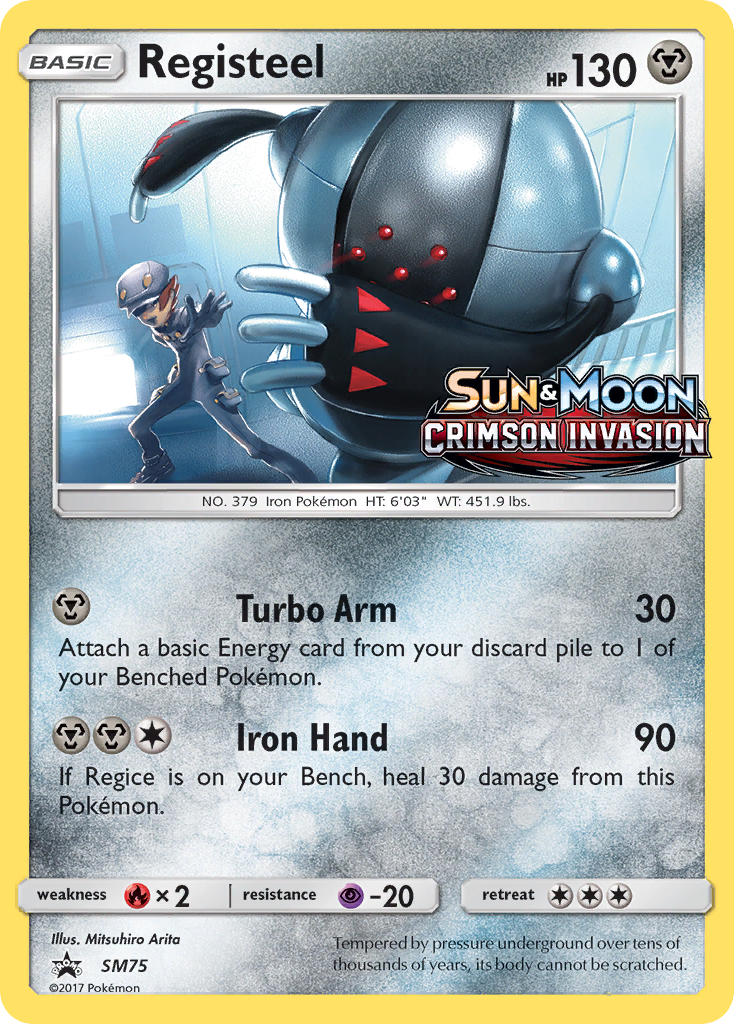 Registeel (SM75) [Sol y Luna: Promociones de Black Star] 