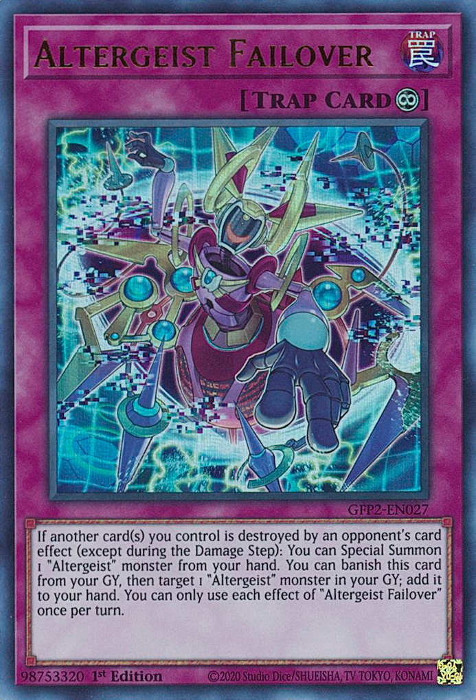 Conmutación por error de Altergeist [GFP2-EN027] Ultra raro 