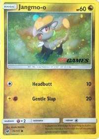 Jangmo-o (75/111) (Cosmos Holo) (Promoción de EB Games) [Sol y Luna: Crimson Invasion] 