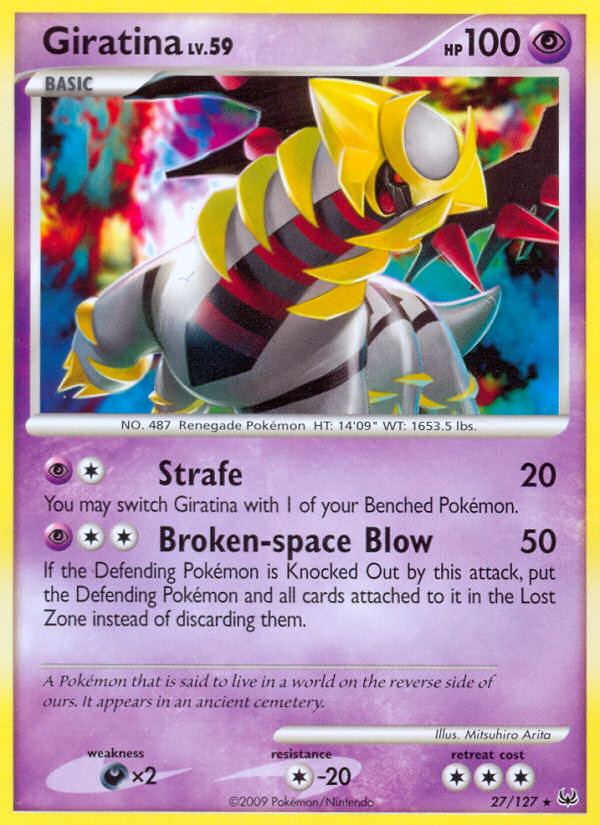 Giratina (27/127) [Platino: Conjunto básico] 