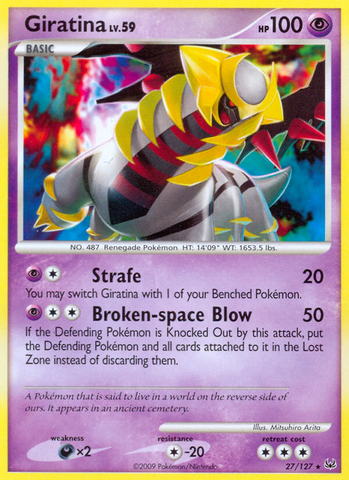 Giratina (27/127) [Platino: Conjunto básico] 