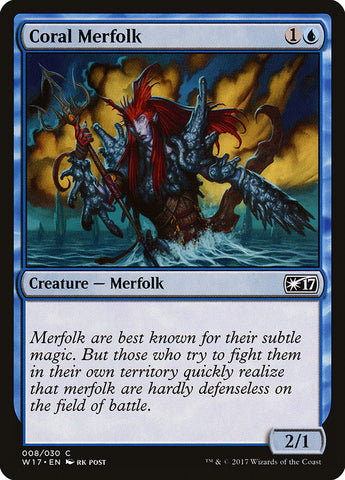 Coral Merfolk [Cubierta de bienvenida 2017] 
