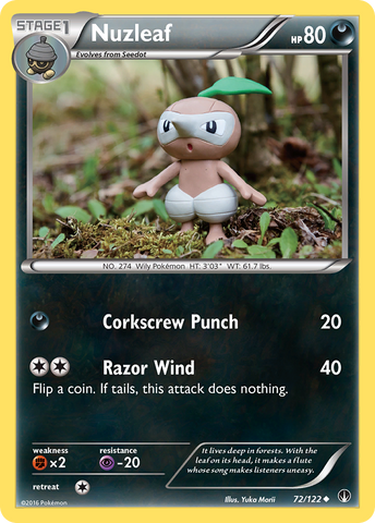 Nuzleaf (72/122) [XY: Punto de ruptura] 