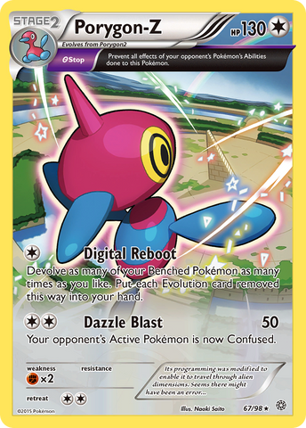 Porygon-Z (67/98) [XY: Orígenes antiguos] 