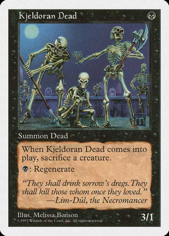 Kjeldoran muerto [Quinta edición] 