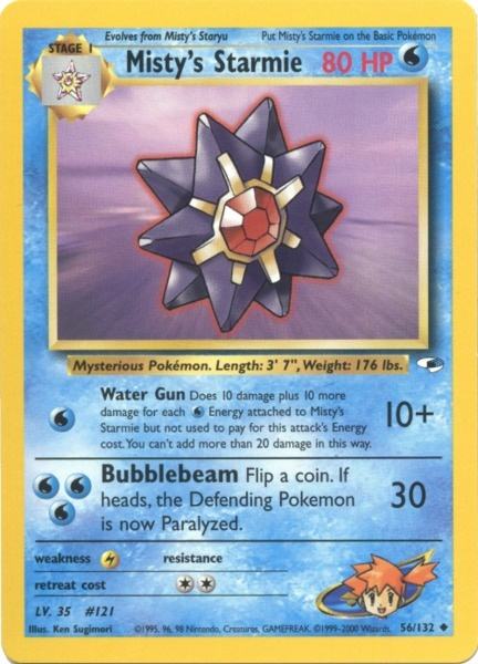 Starmie de Misty (56/132) [Gym Heroes Unlimited] 