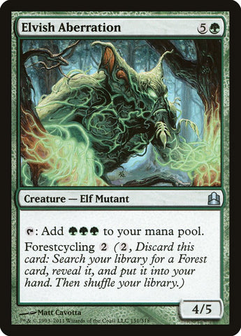 Aberración élfica [Commander 2011] 
