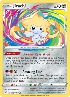 Jirachi (119/185) [Espada y escudo: voltaje vivo] 