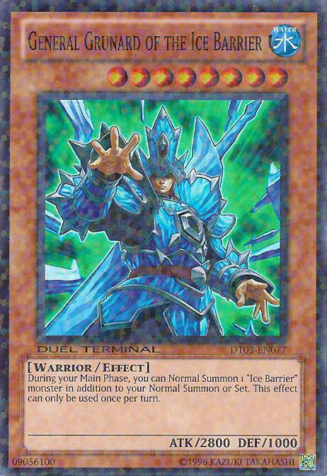 General Grunard de la Barrera de Hielo [DT03-EN077] Súper Raro 