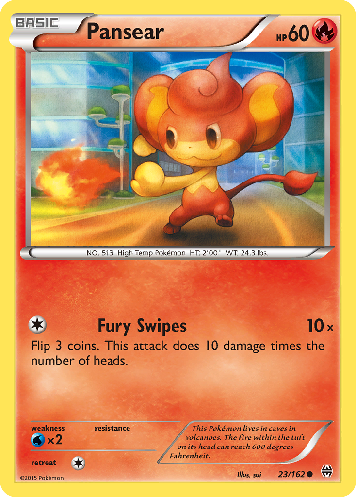 Pansear (23/162) [XY: AVANCE] 