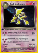Alakazam oscuro (1/82) [Equipo Rocket 1.ª edición] 