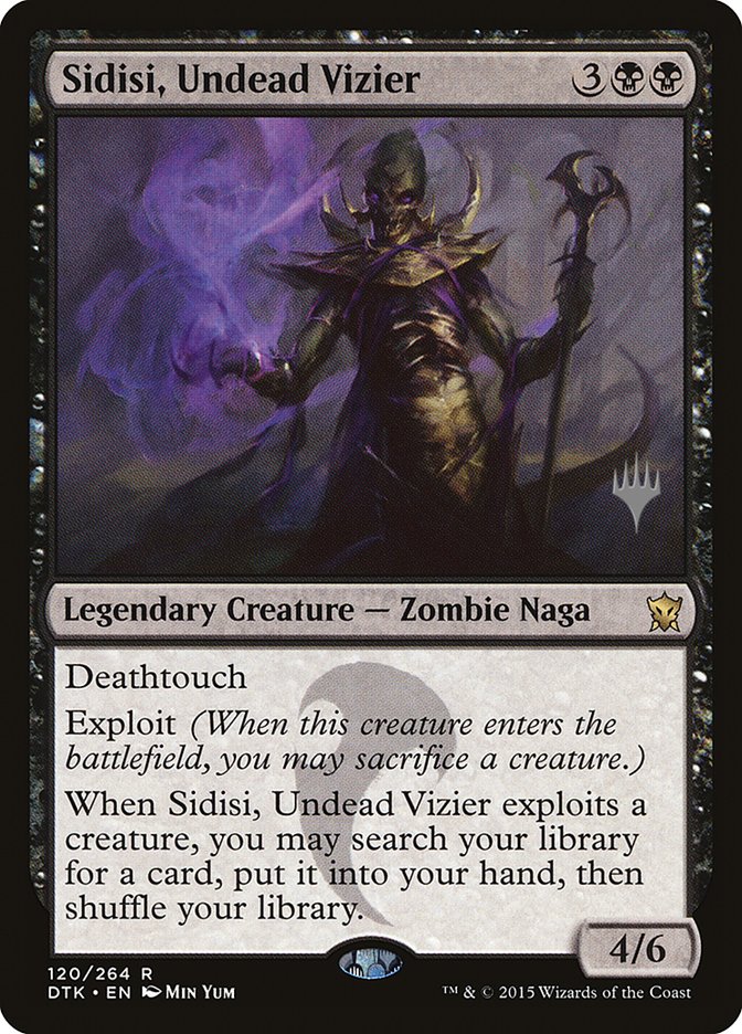 Sidisi, visir no muerto (paquete promocional) [Promociones de Dragones de Tarkir] 