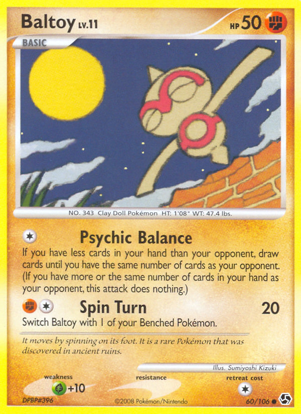 Baltoy (60/106) [Diamante y Perla: Grandes Encuentros] 