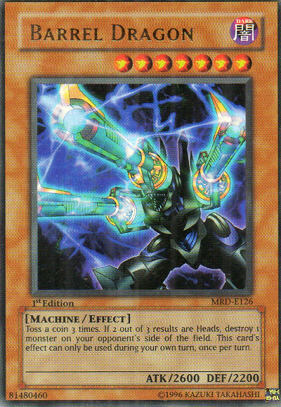 Dragón Barril [MRD-E126] Ultra Raro 